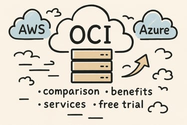 Oracle Cloud Infrastructure (OCI) とは？AWSとの違いやメリットを初心者にもわかりやすく解説