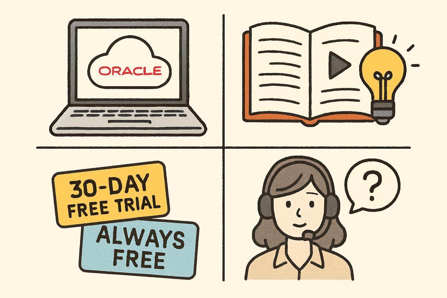 OCIを始めるにはどうすればいい？学習方法とサポート