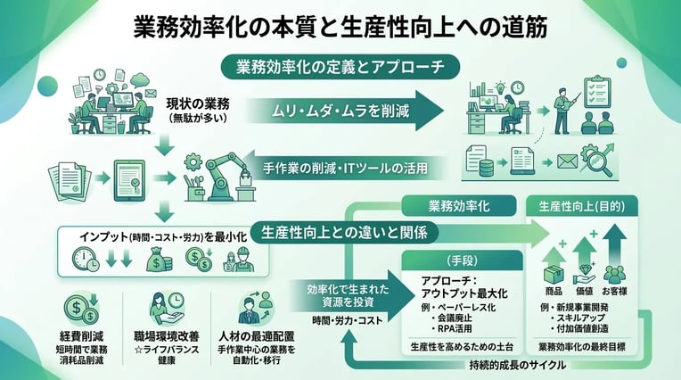業務効率化とは何か？