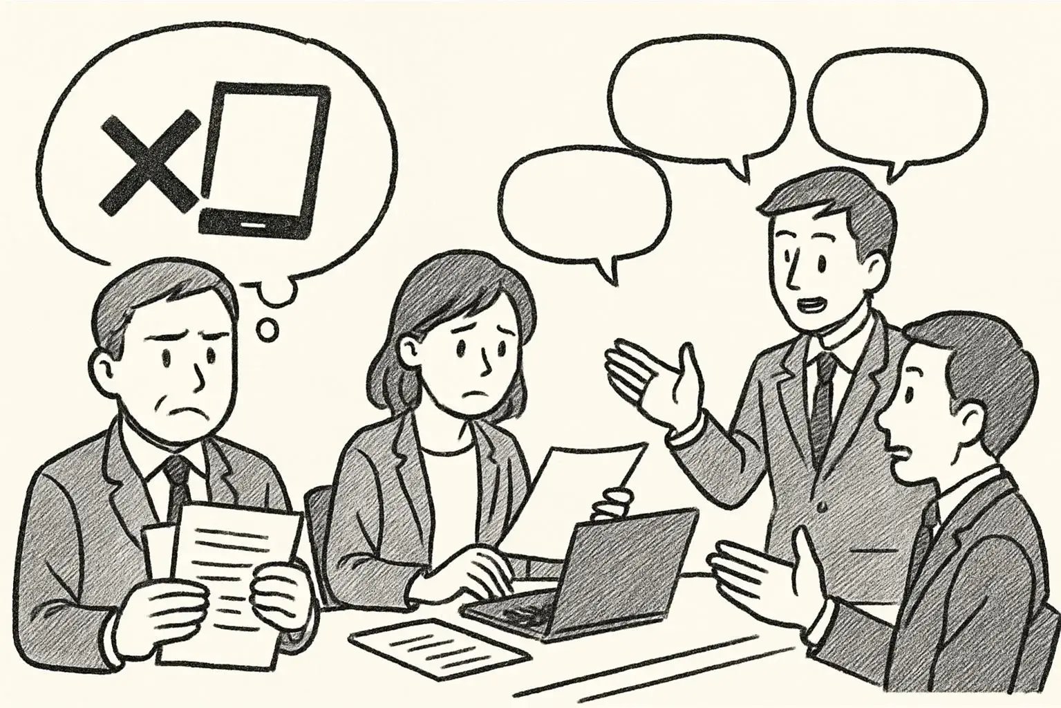 ペーパーレス化でよくある失敗と対策