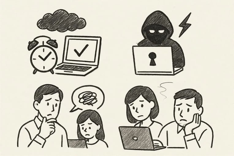 【企業側】テレワーク導入のデメリット・課題