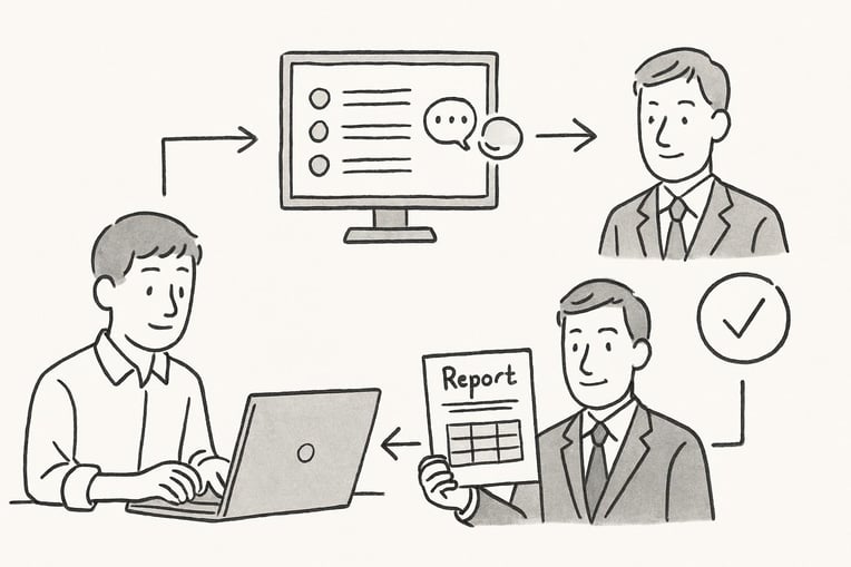 報告書作成を効率化するツール活用法