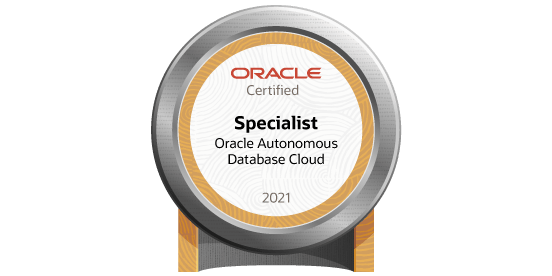 OracleAutonomousDatabaseCloud2021Certified-Specialist