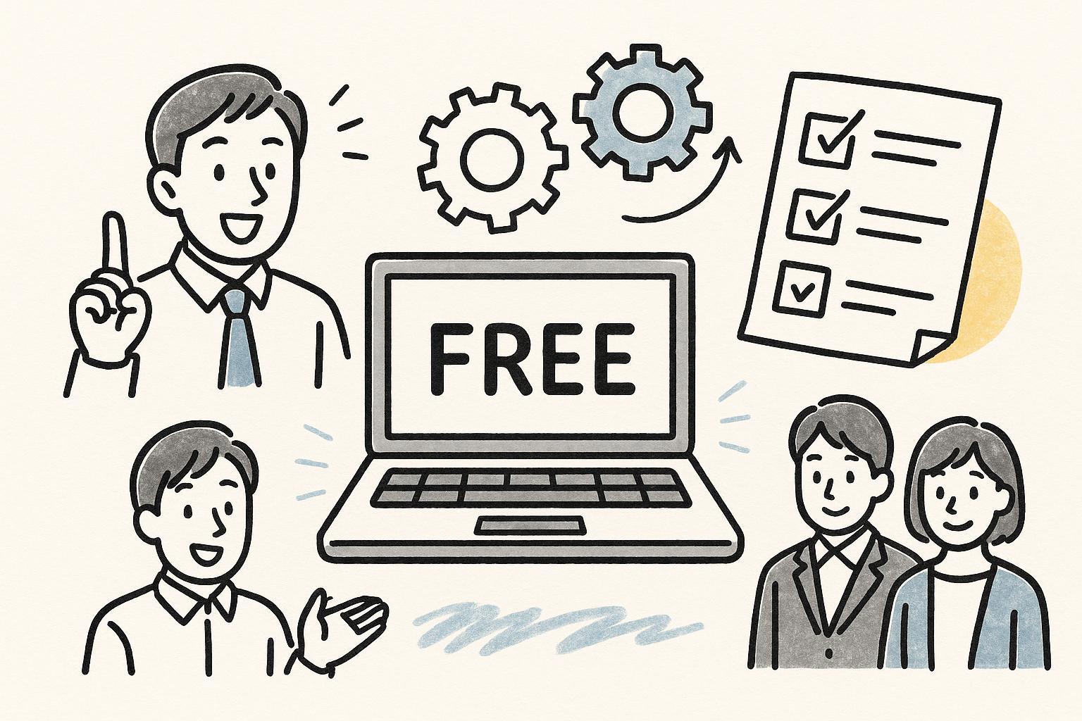 無料ワークフローシステムとは？導入メリットと基本機能