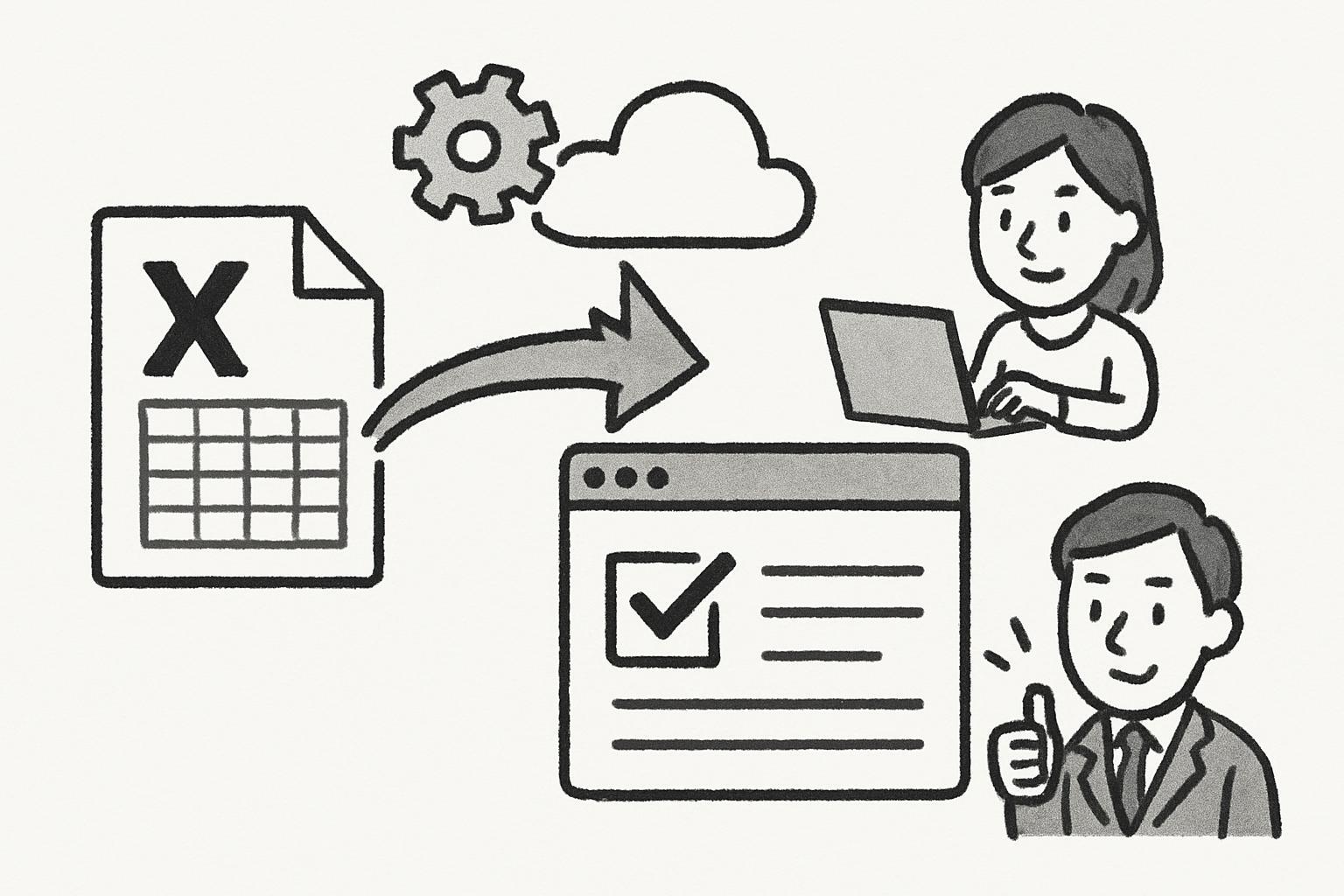AppRemoで実現するExcel業務の革新的効率化